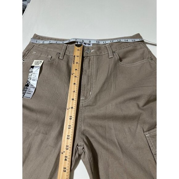 S.O.N.G Khaki Cargo Jean size 13/31 NWT - Picture 6 of 7